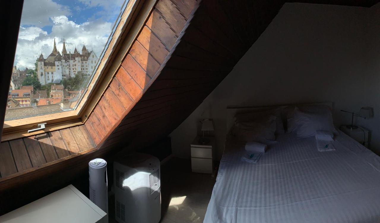 Luxury Duplex Vue Chateau Neuchâtel Zewnętrze zdjęcie